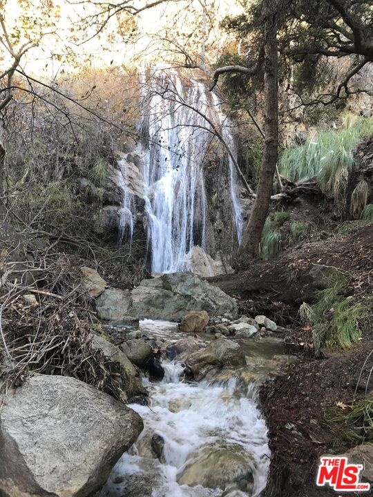Waterfall hike directly behind