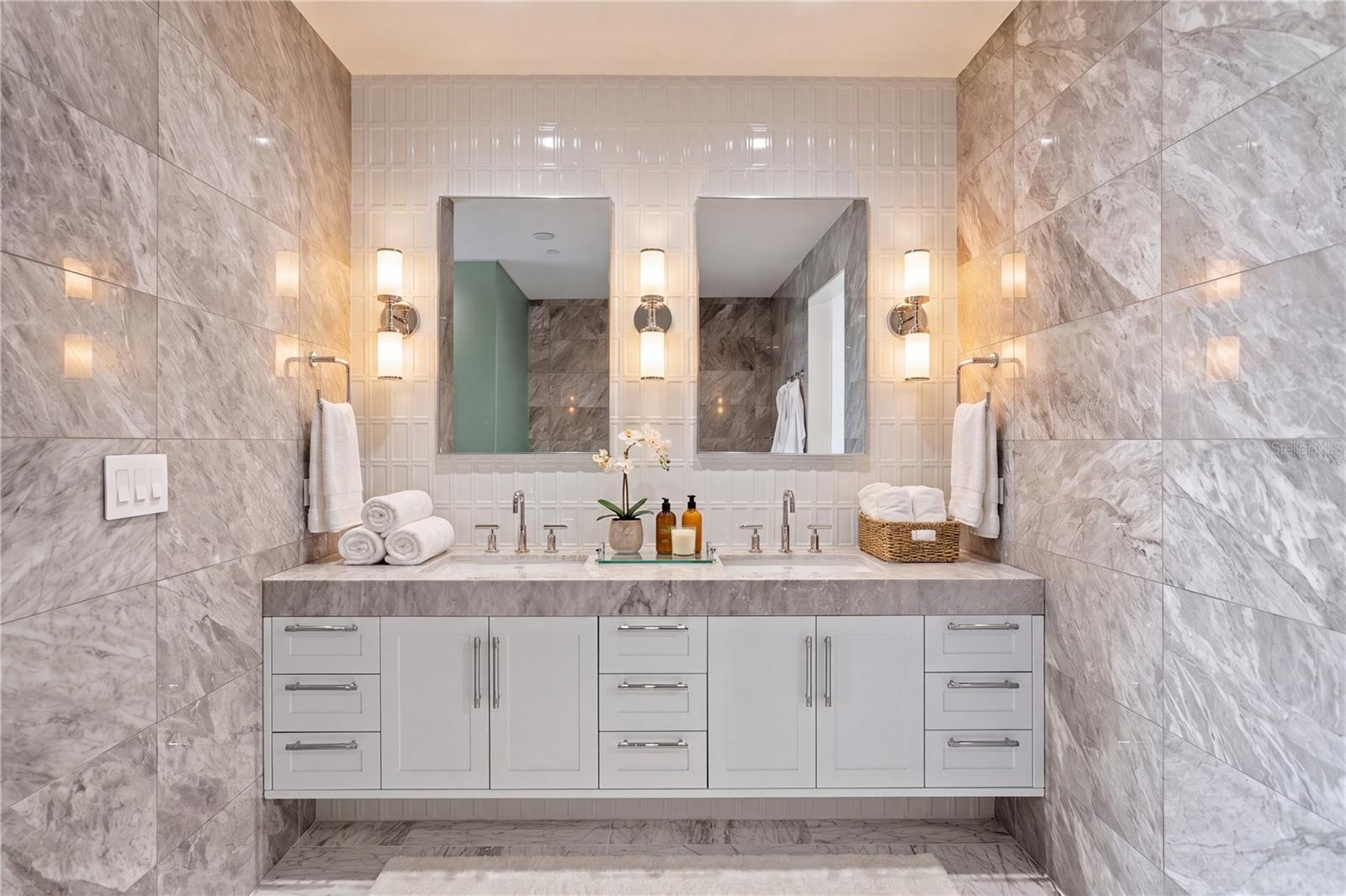 Primary Bathroom with high-end Kohler plumbing fixtures