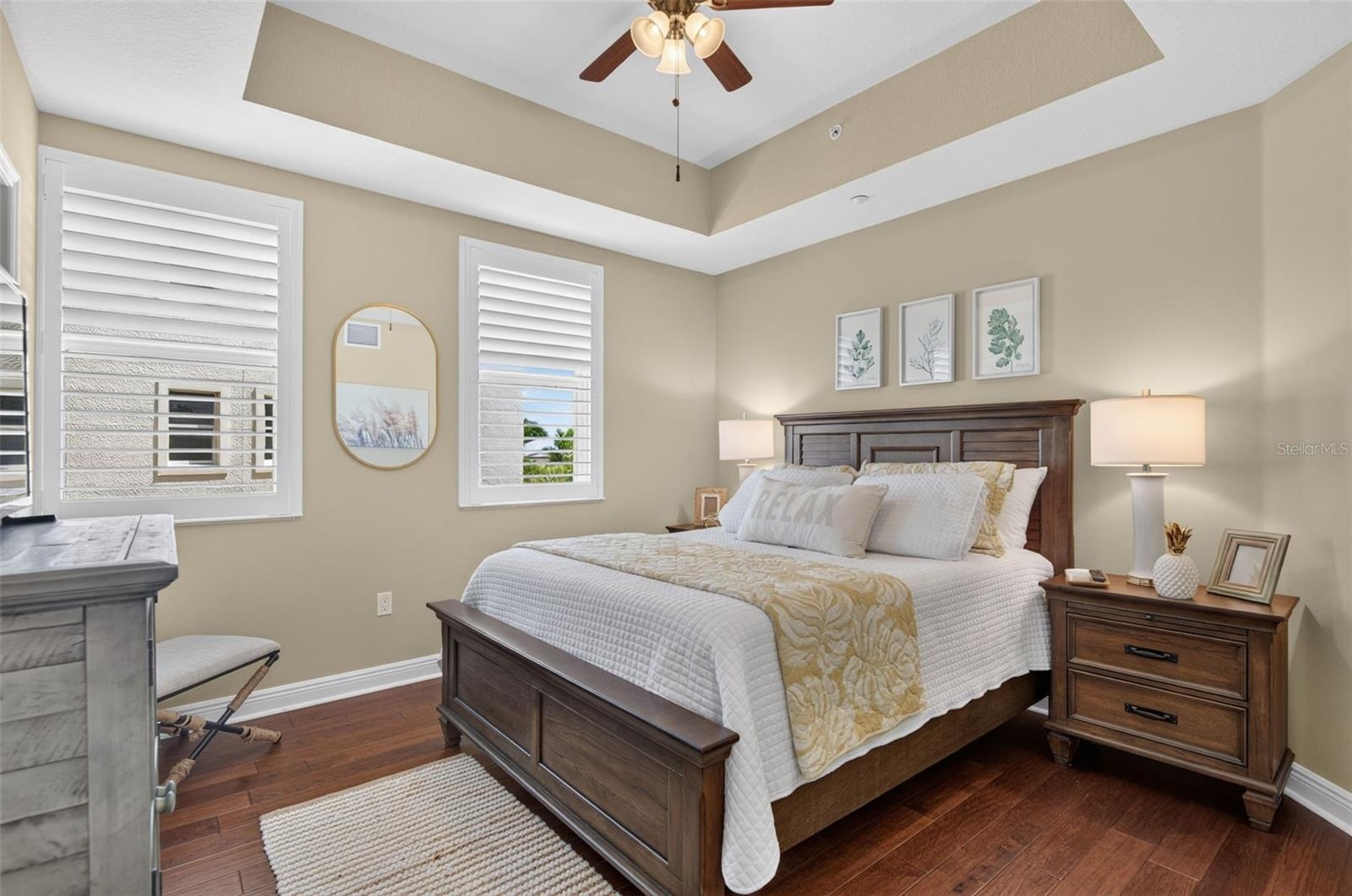 Bedroom 3 with pocket door to guest bath