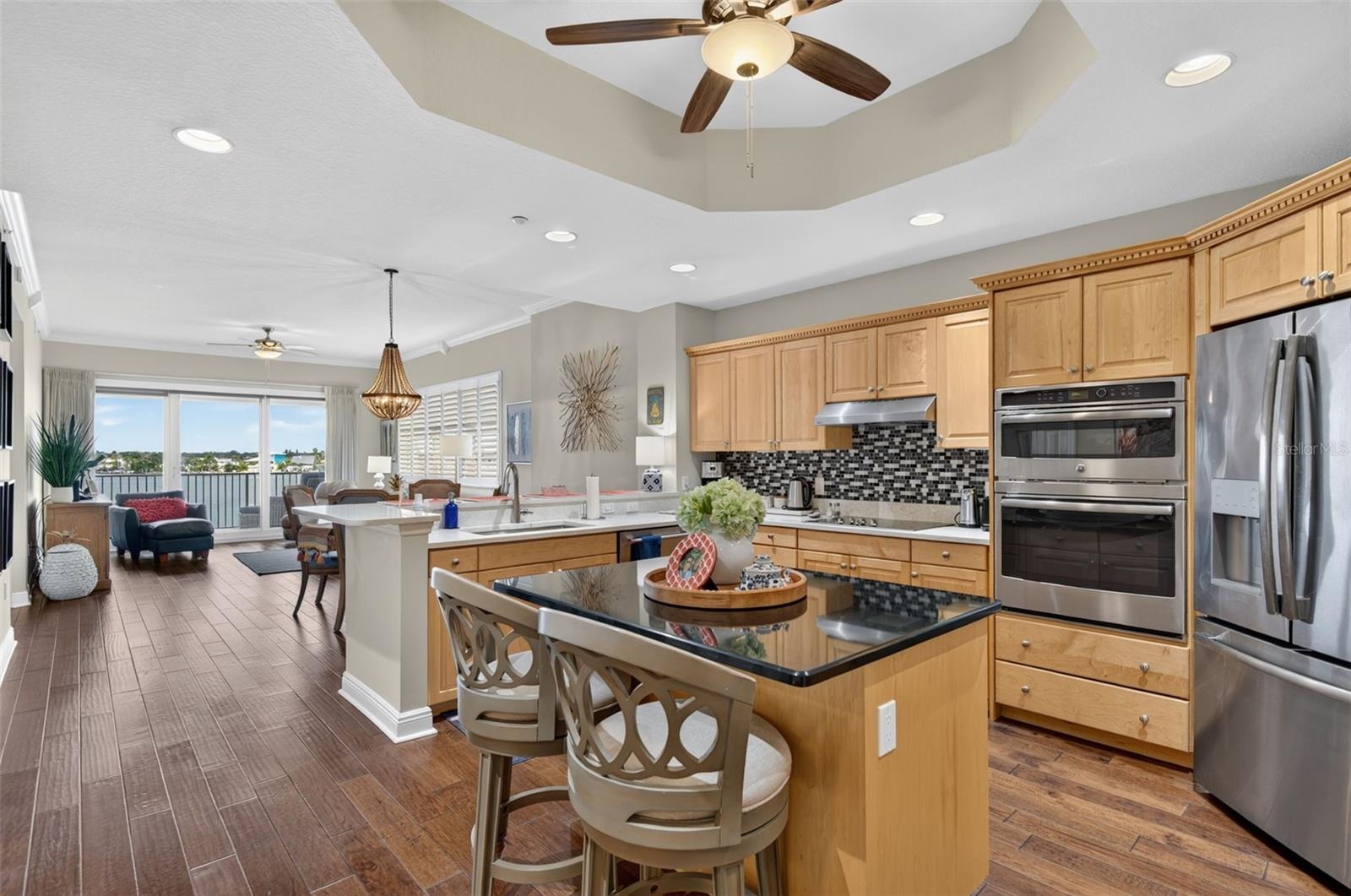 Wonderful living with water views