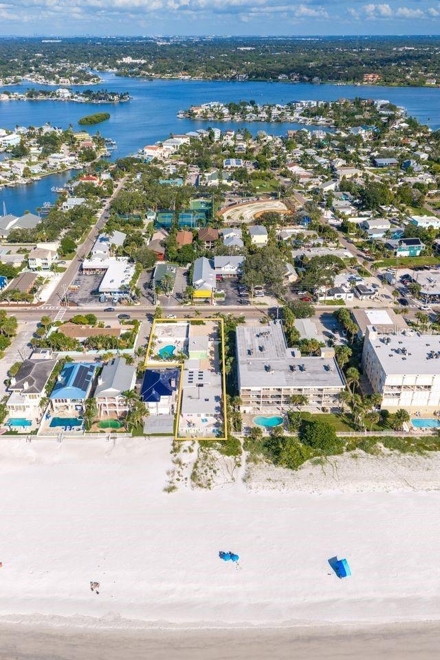 Location is paramount! One of the few remaining larger parcels available along very coveted Indian Rocks Beach.