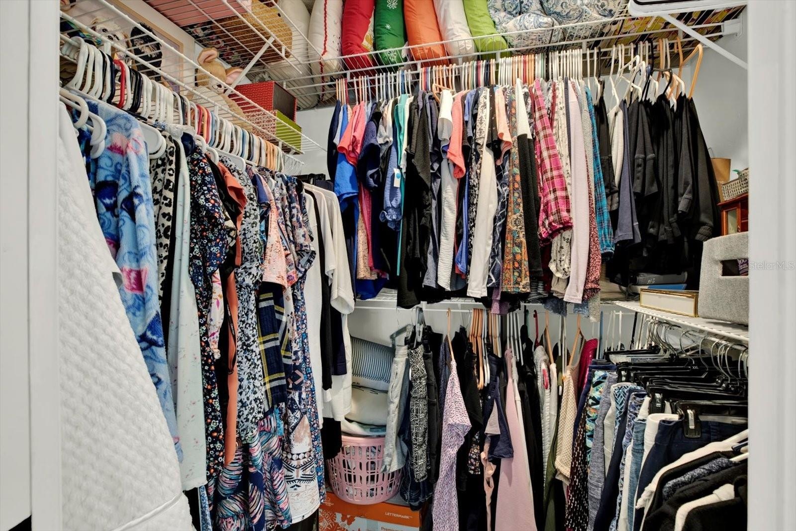 Primary Walk-in closet