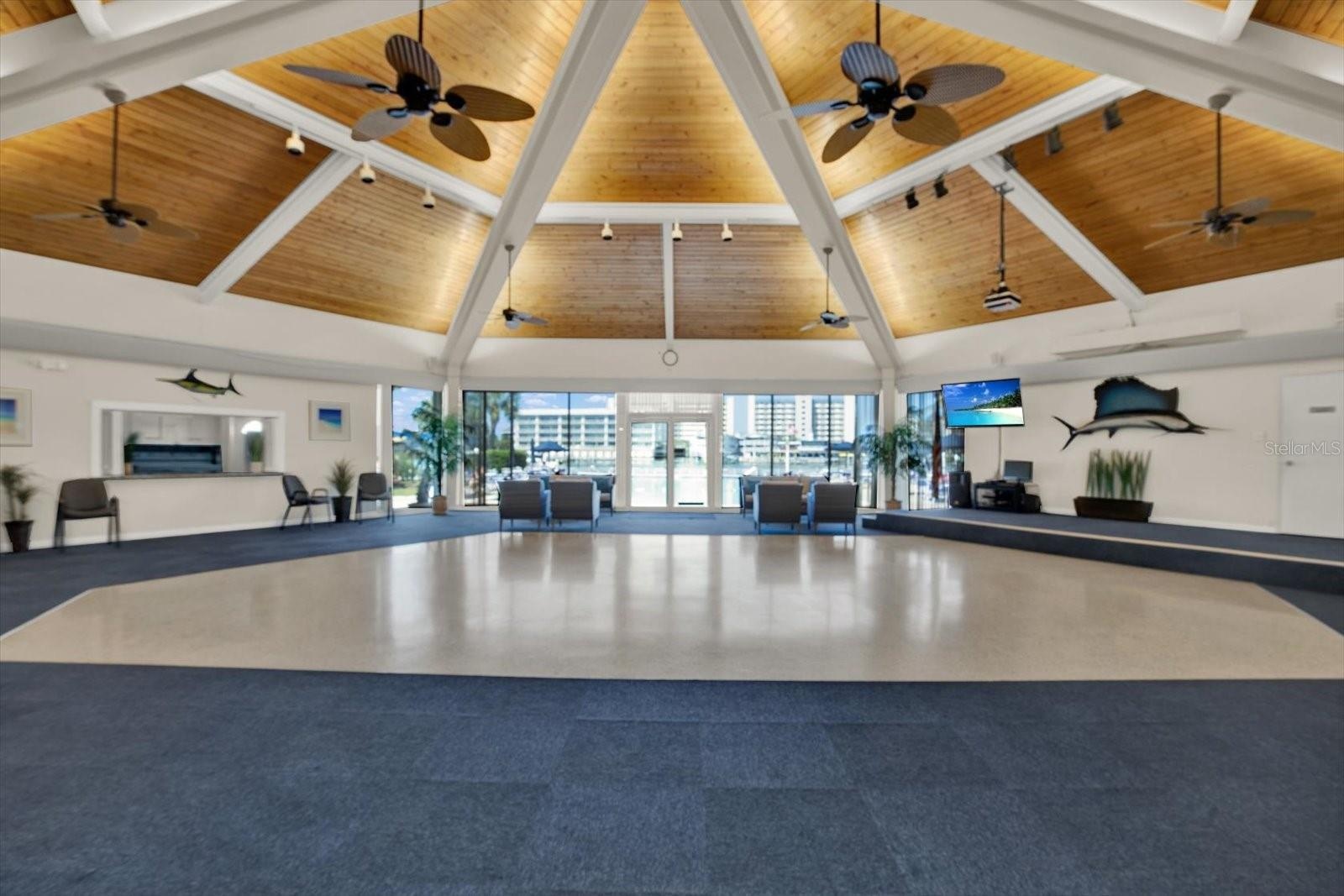Clubhouse can be rented out for private parties