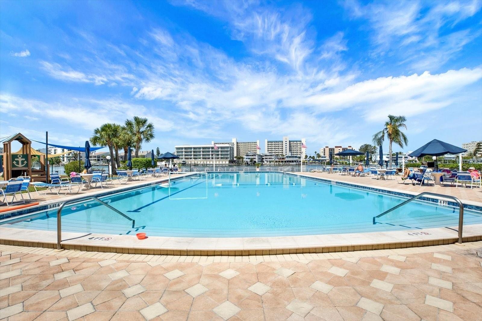 Heated Waterfront Community Pool