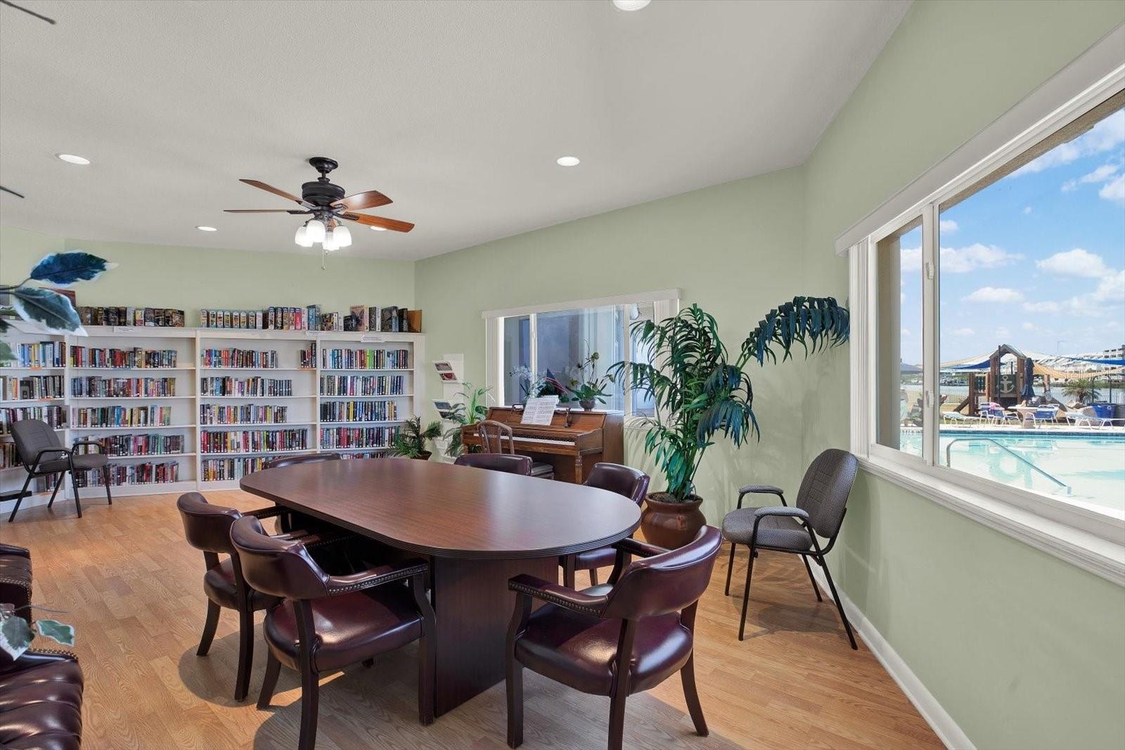 Clubhouse library