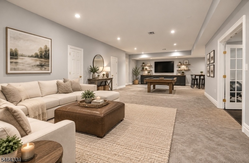 Lower level - family room