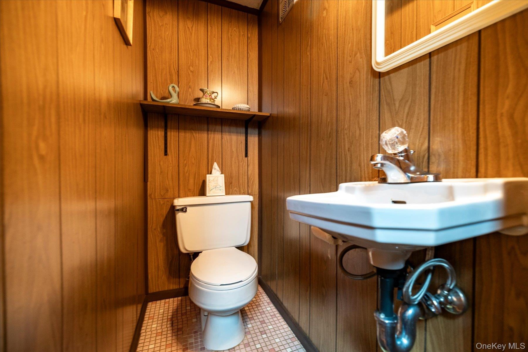 Half bath in basement