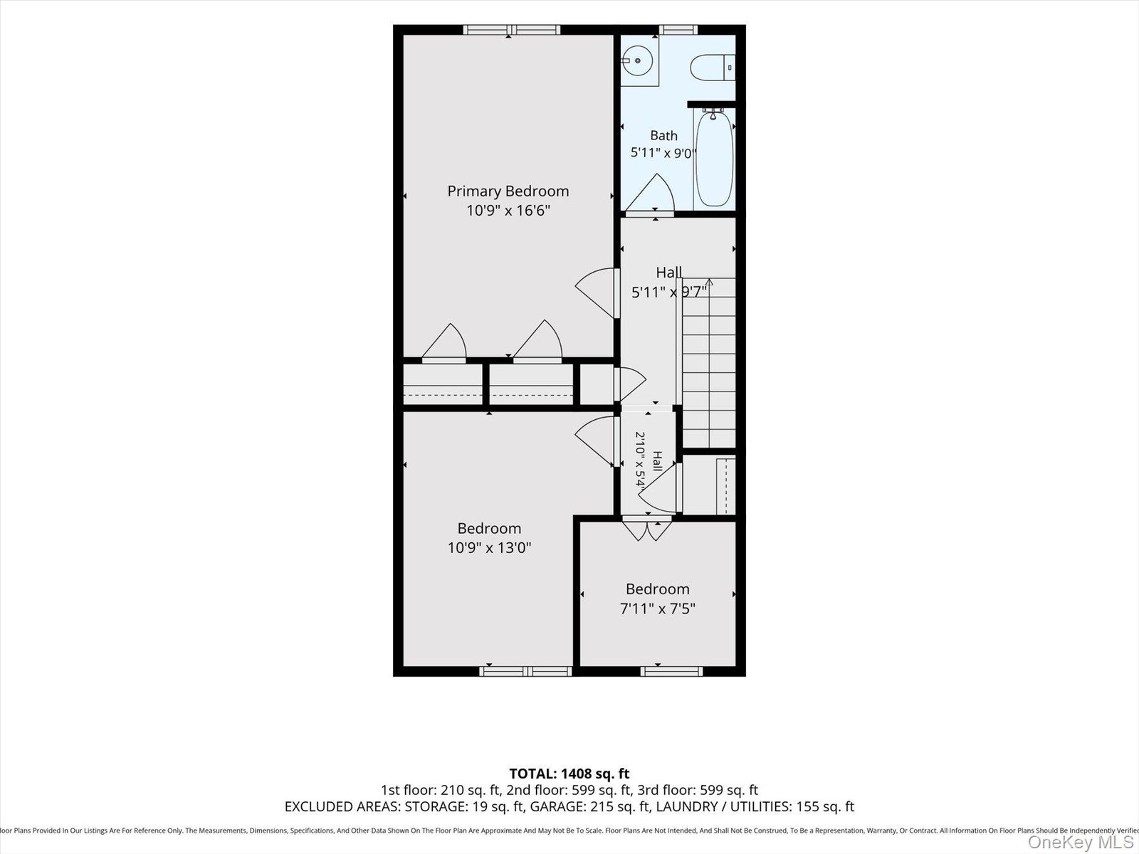 Second floor floorplan