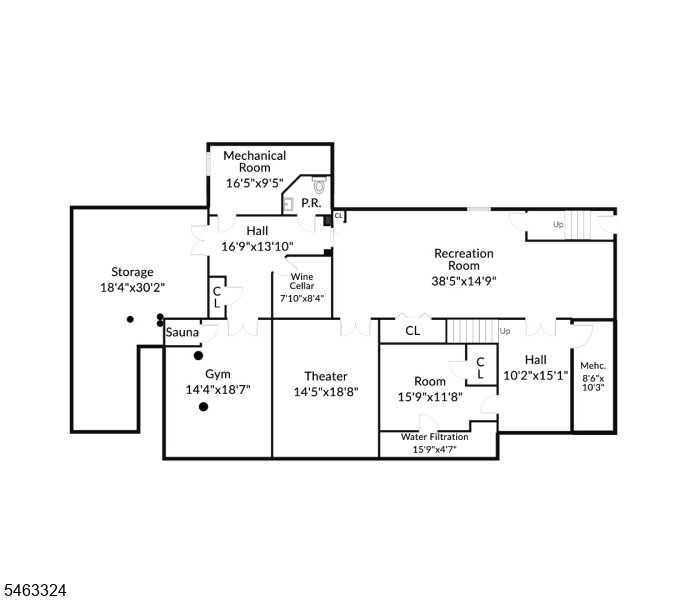 Basement Floorplan