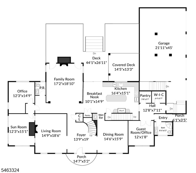 First Floor Floorplan