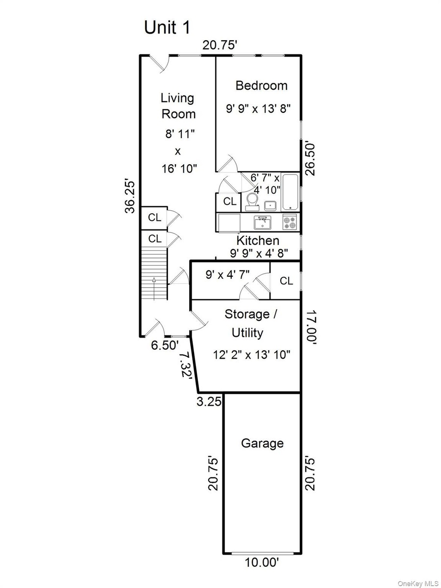 View of layout