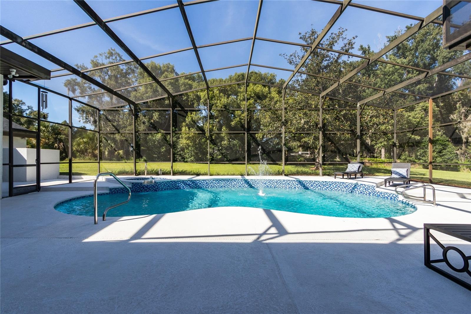 Pool- re-tiled, resurfaced pool & deck in 2025!