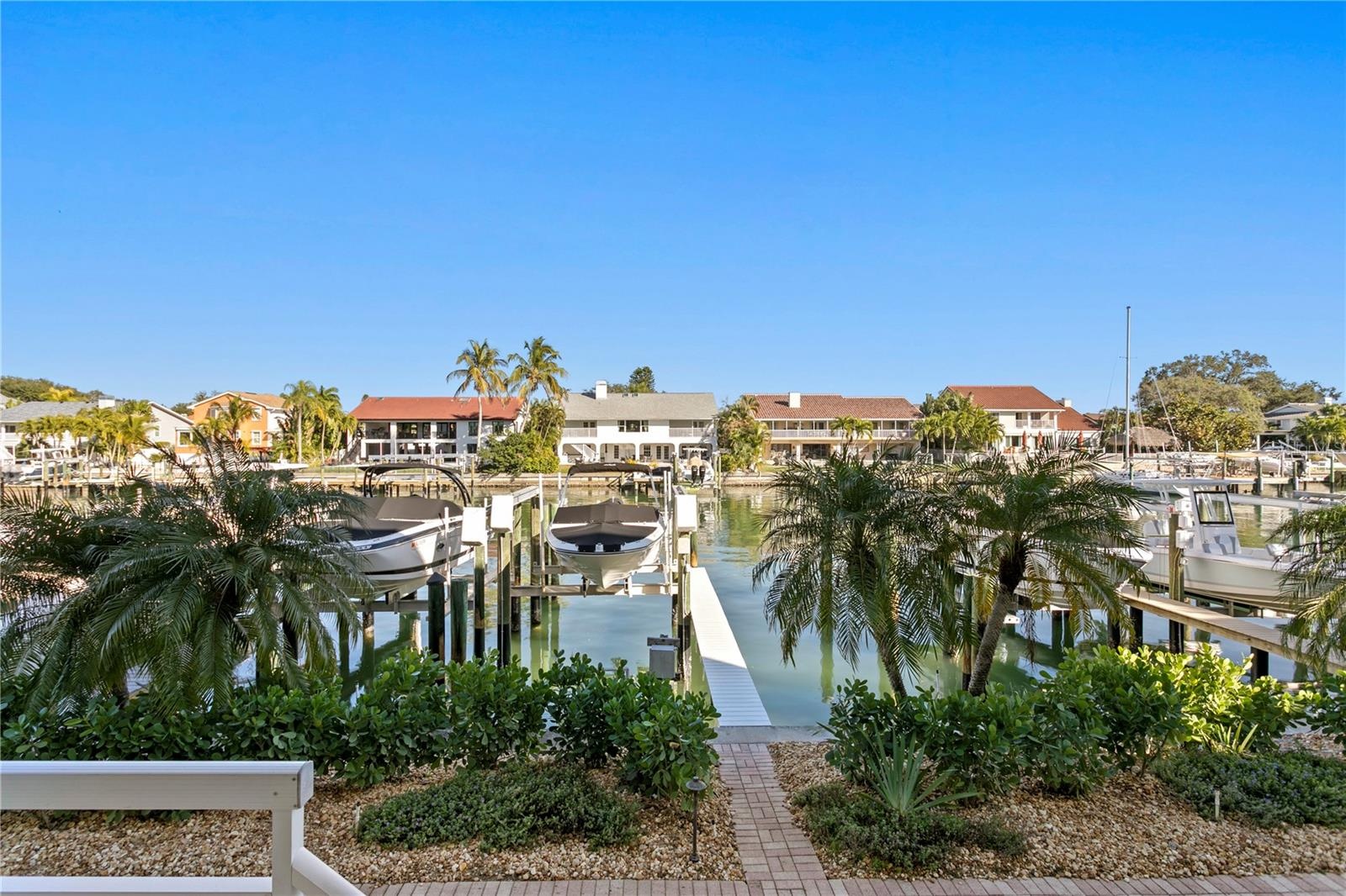 walkway to dock