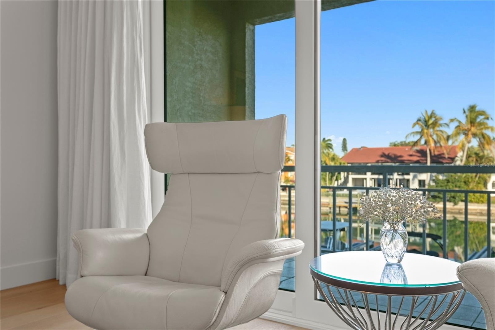 living room view