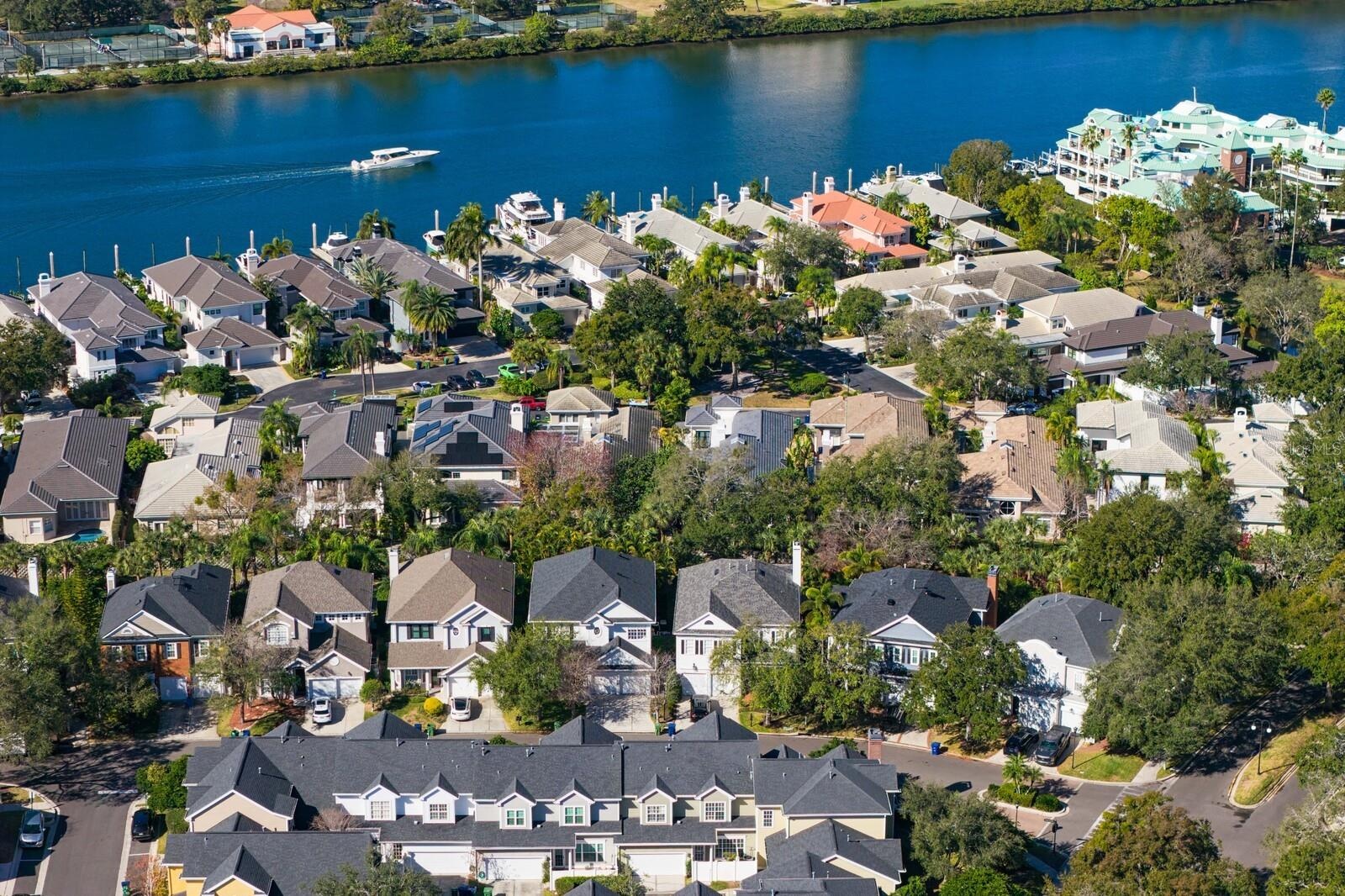 Aerial View of Home