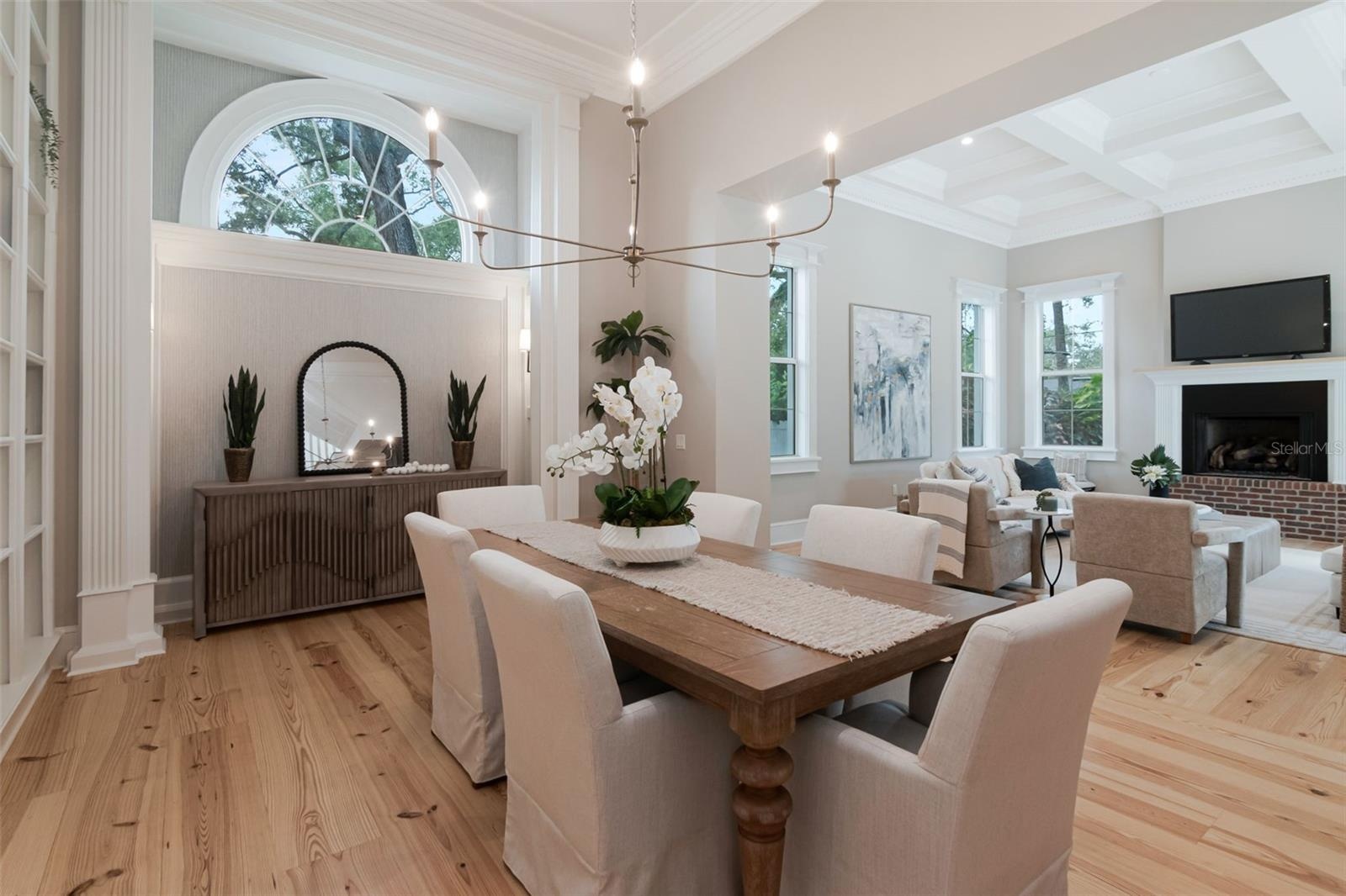 volume ceilings throughout