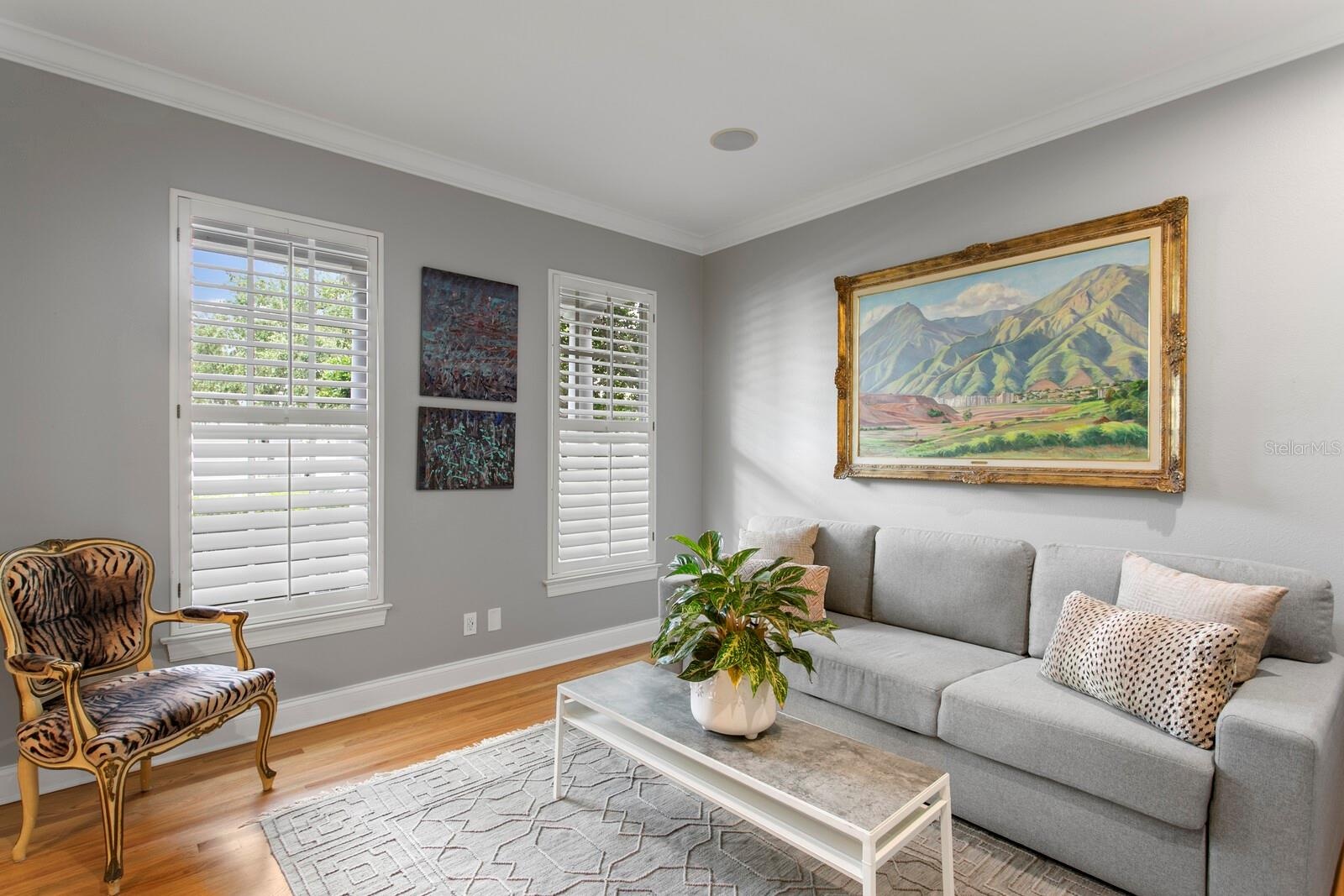 Left of Entryway/Living Room
