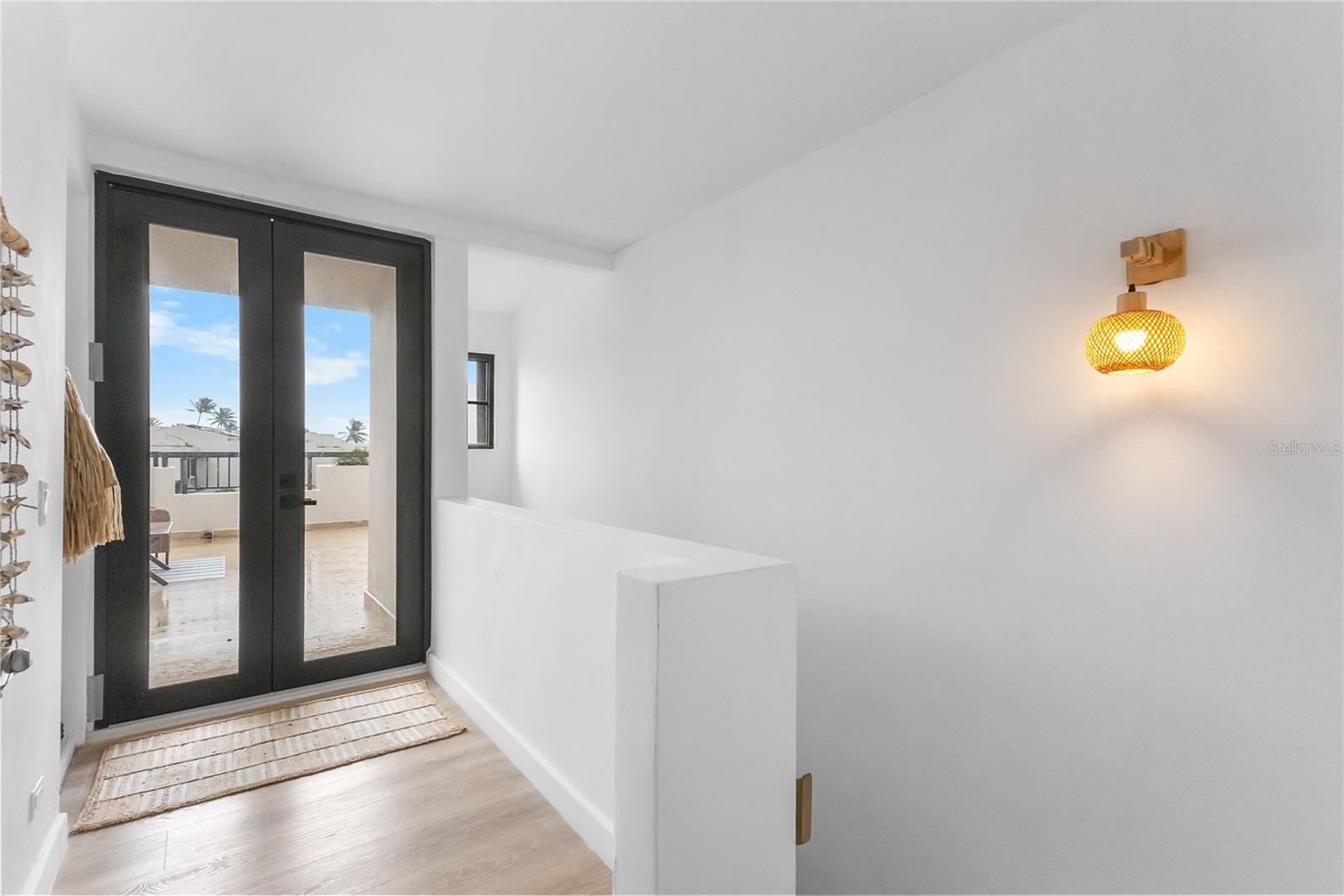 Access to rooftop terrace