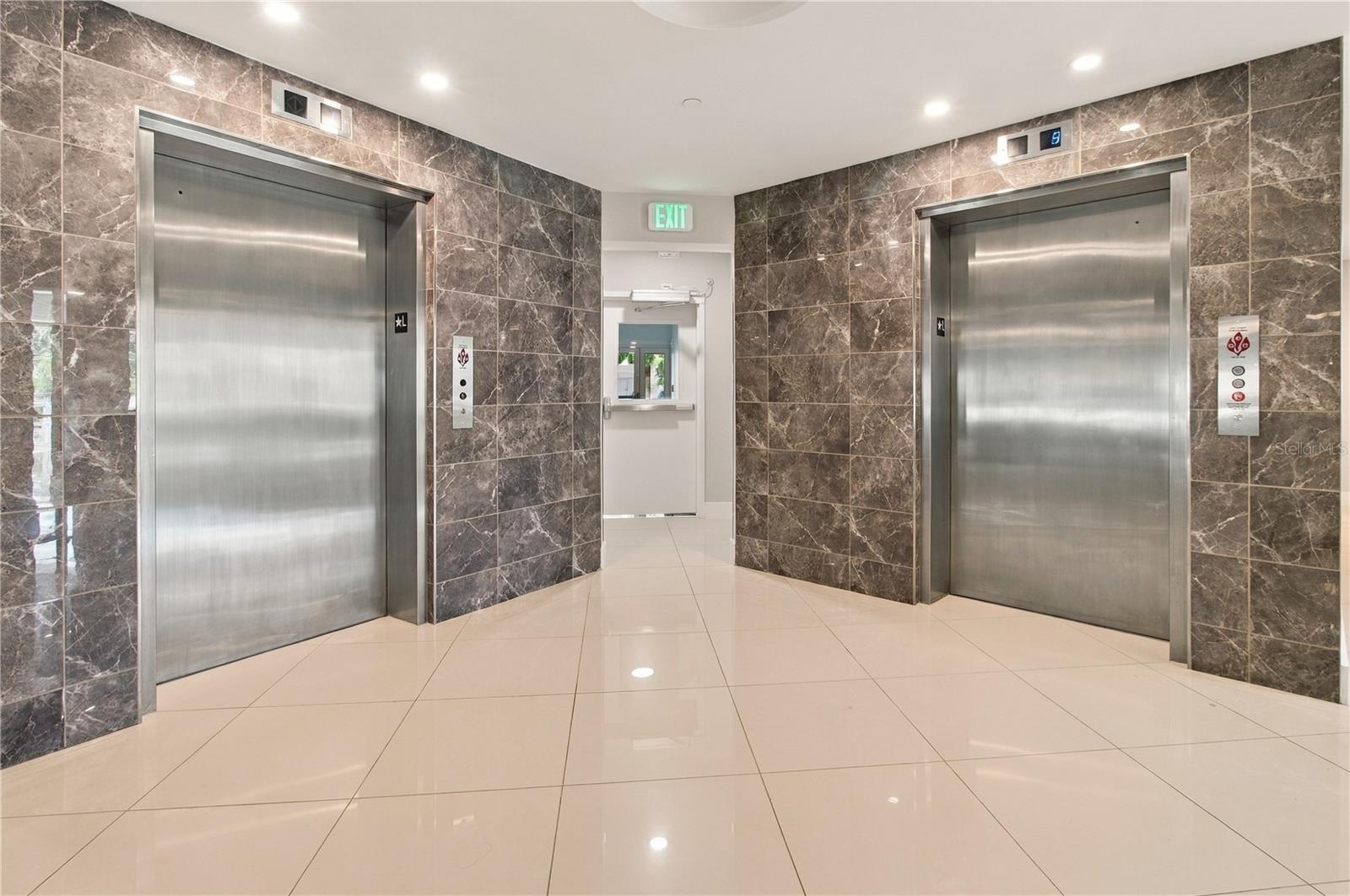 Lobby Elevator Entrance