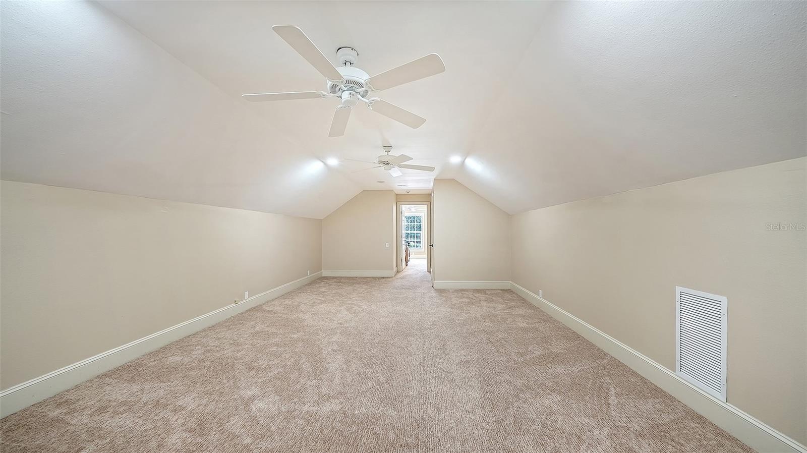 Upstairs bonus room