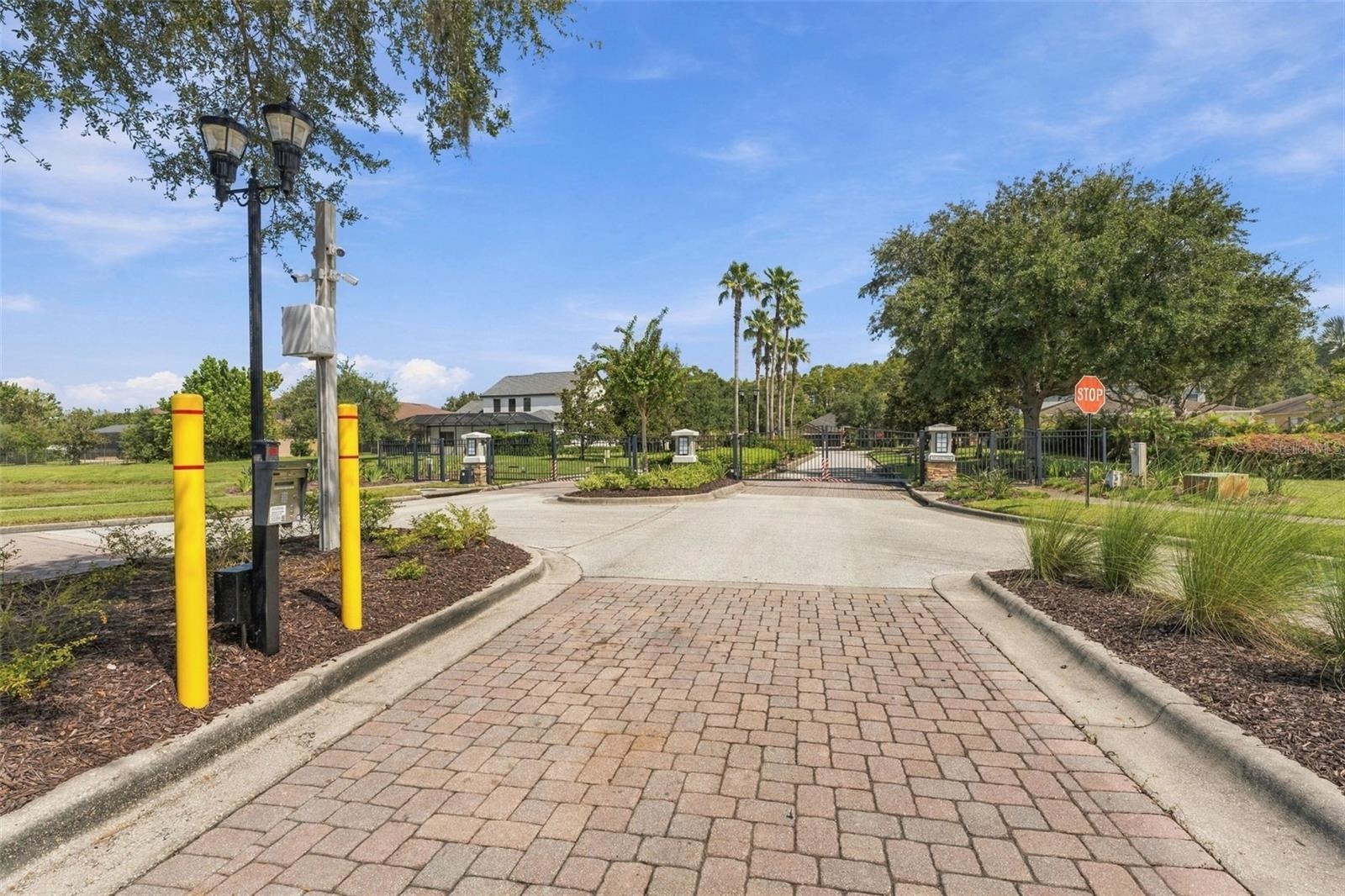 Entryway to neighborhood
