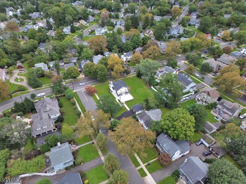 Top drone view