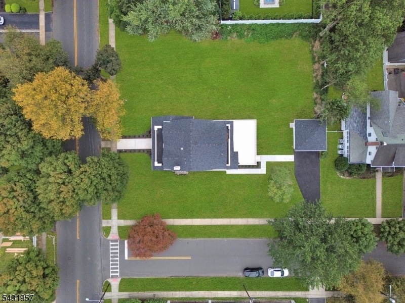 Top drone view