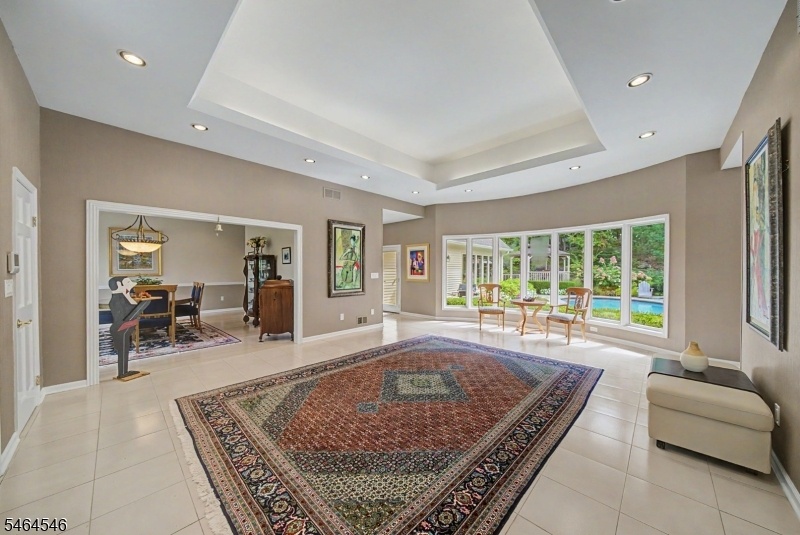 Foyer overlooking Pool