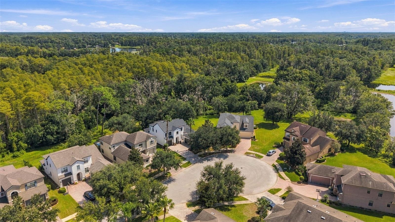 Top view of home