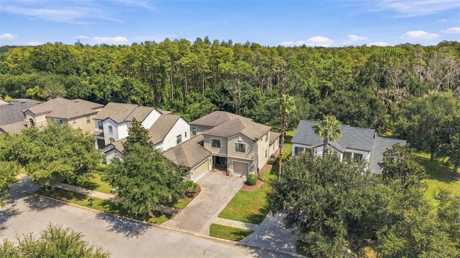 Top view of home