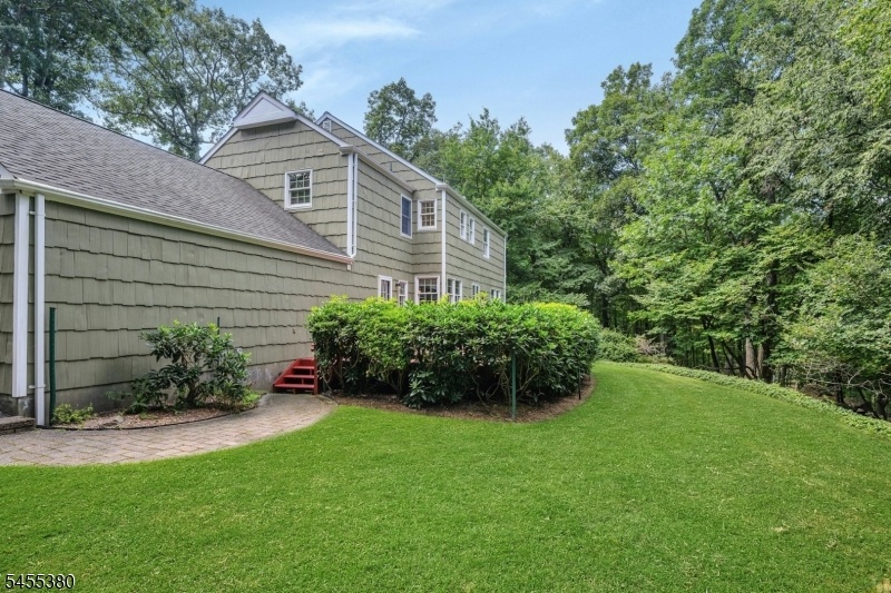 Rear of house
