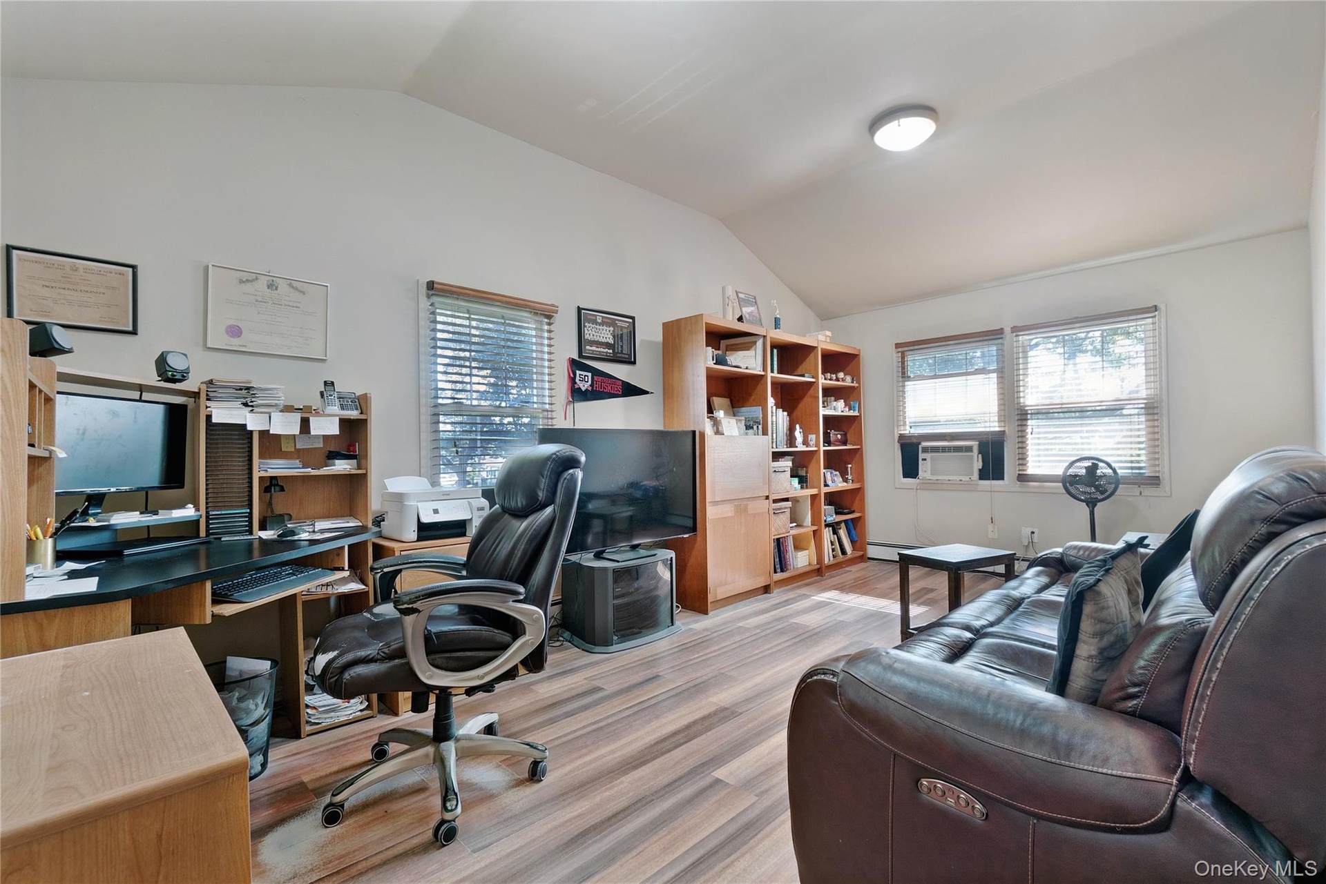 Bedroom four used as an office