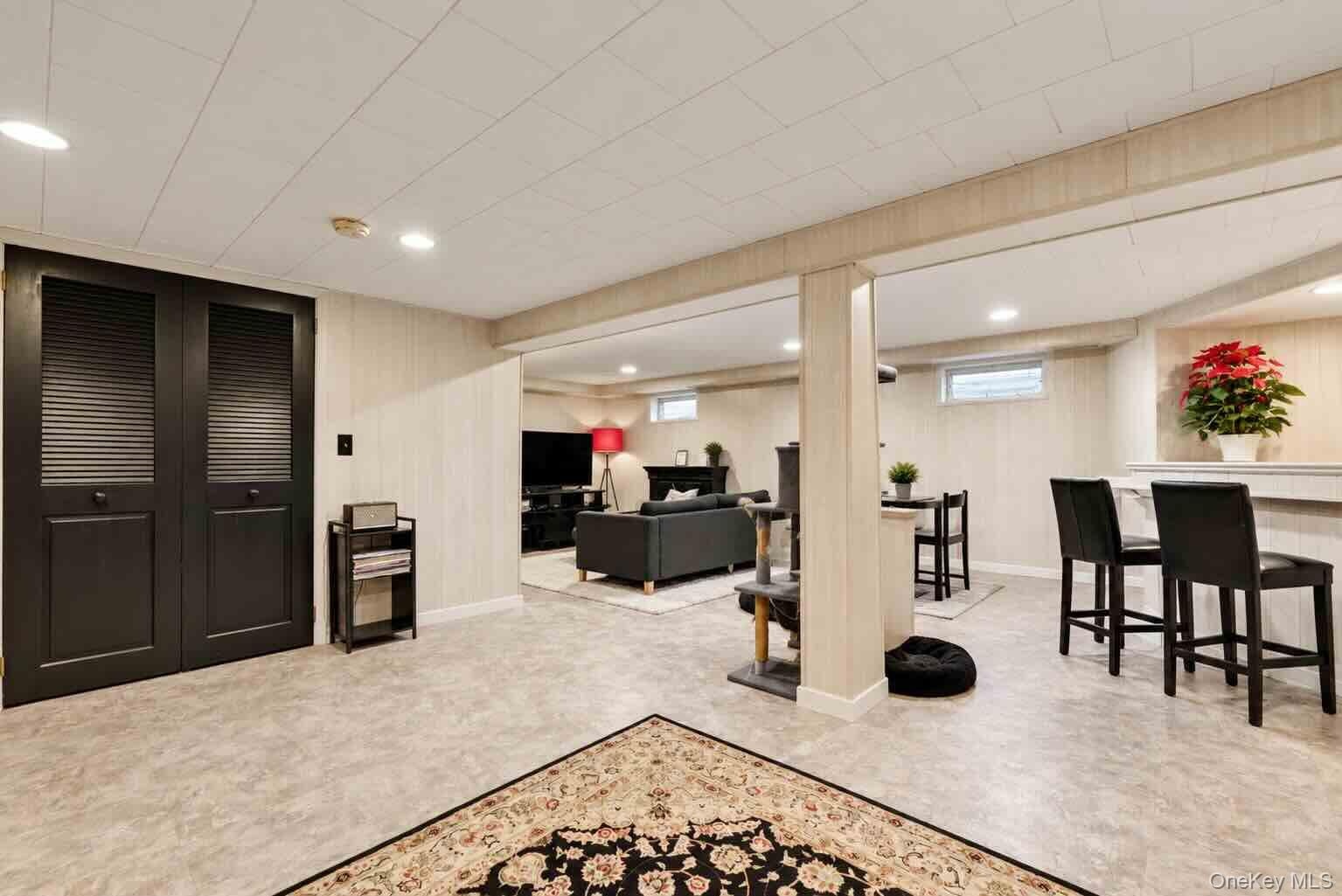 Finished basement