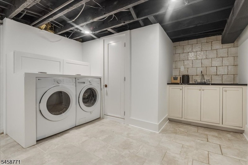 Lower Level Laundry + 1/2 Bath