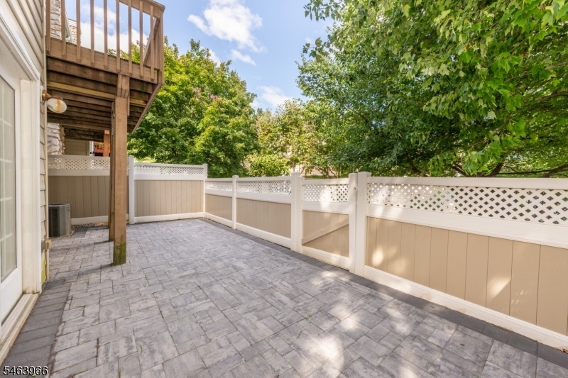 FENCED-IN PAVER PATIO