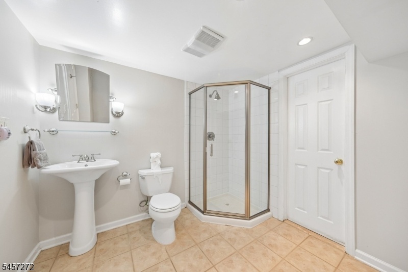 full bath - finished basement