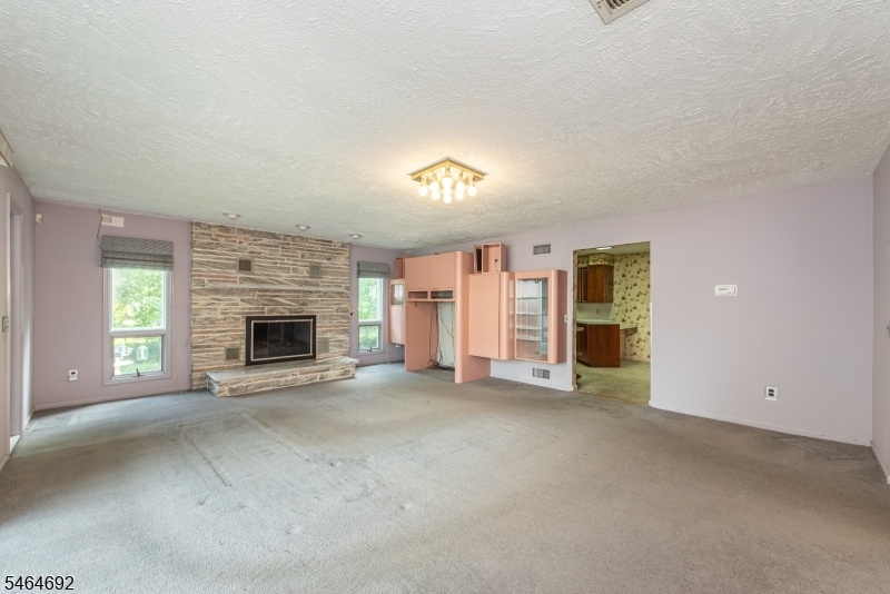 Family Room with fireplace