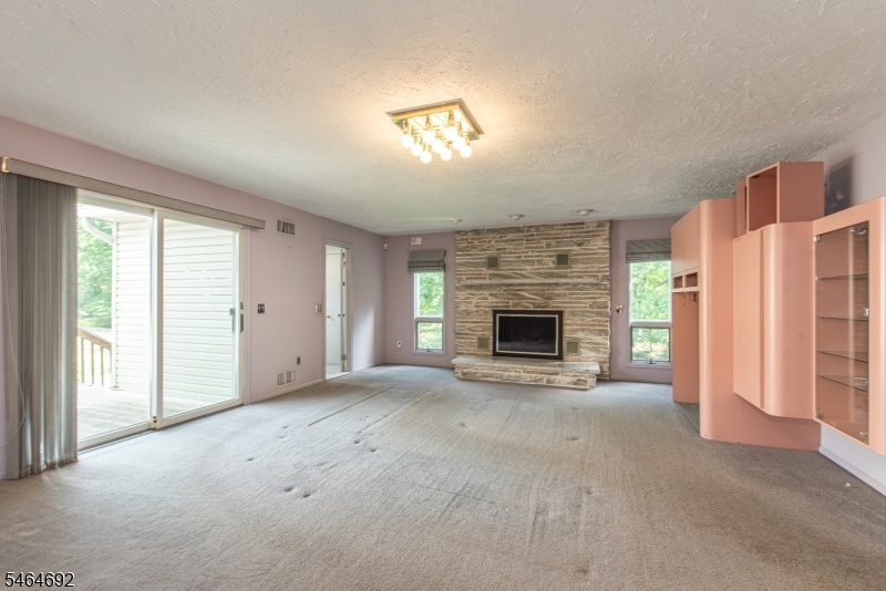 Family Room with fireplace