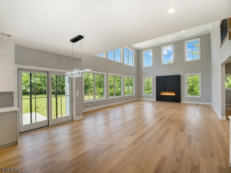 Kitchen flows to Great Room
