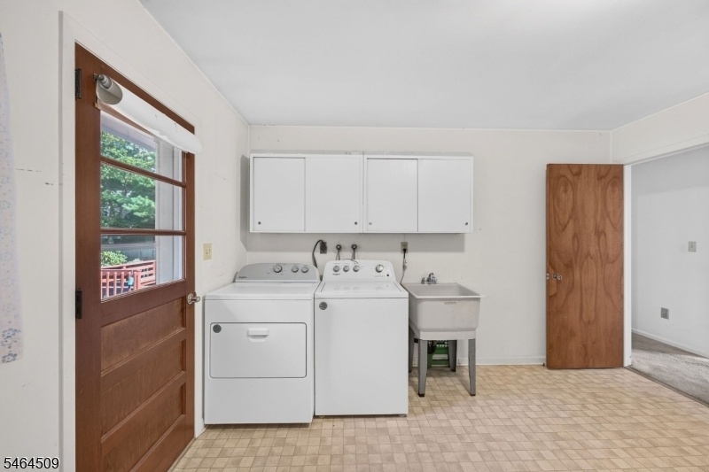 Bedroom Being Used As Laundry
