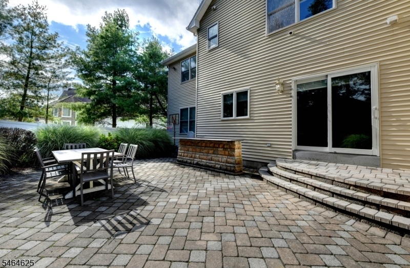 Large paver patio