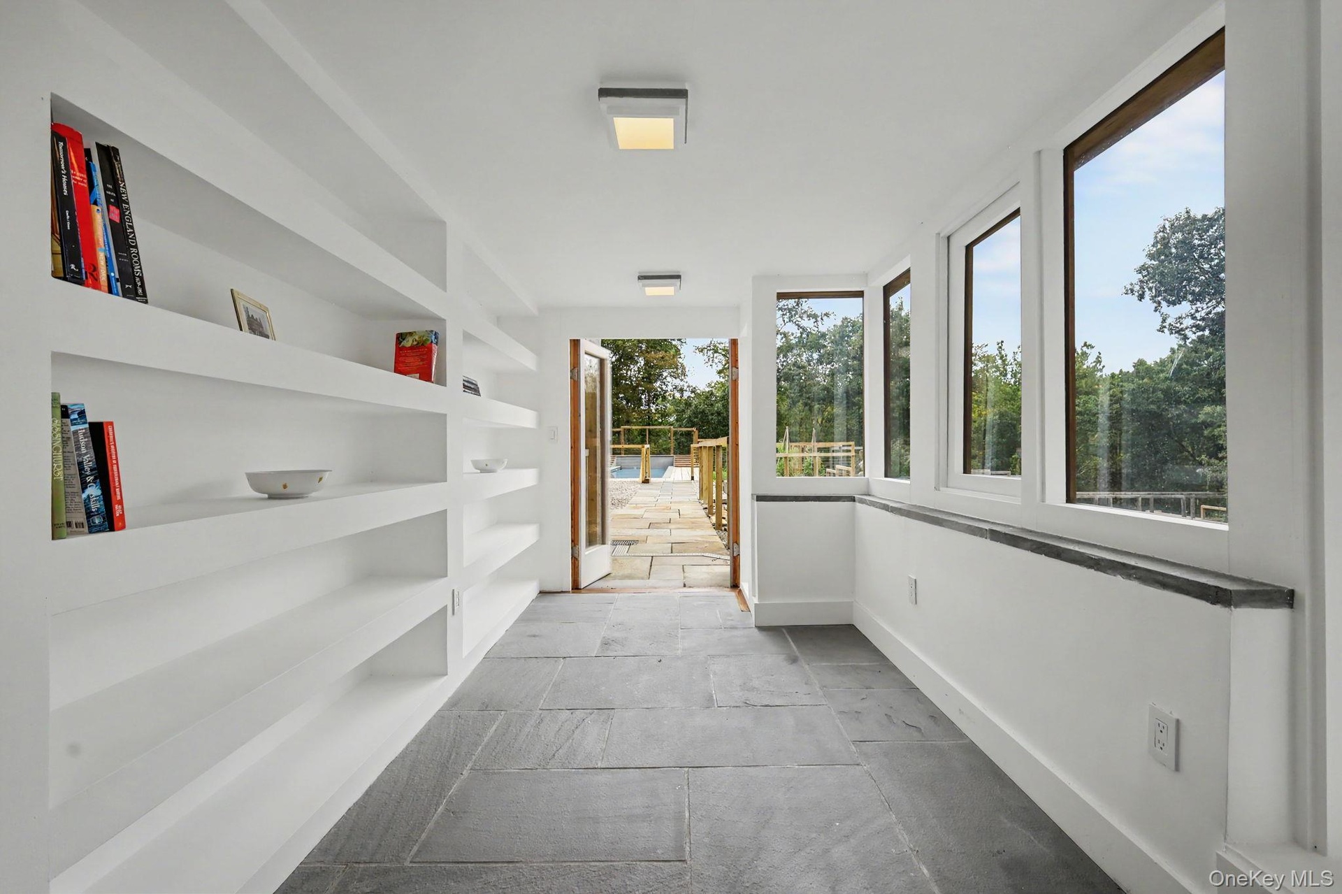Pool Foyer, entrance to pool deck