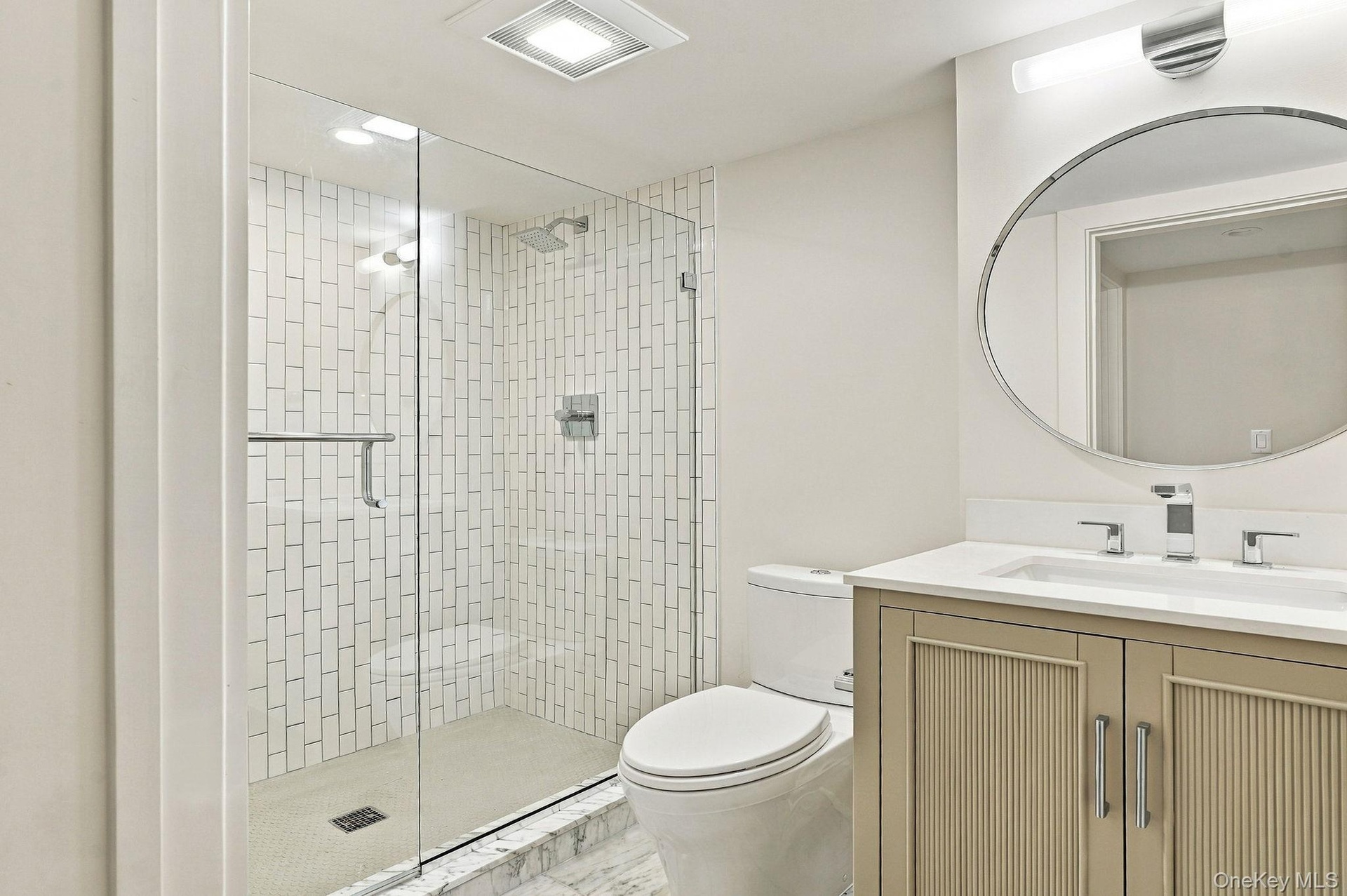 lower level bathroom