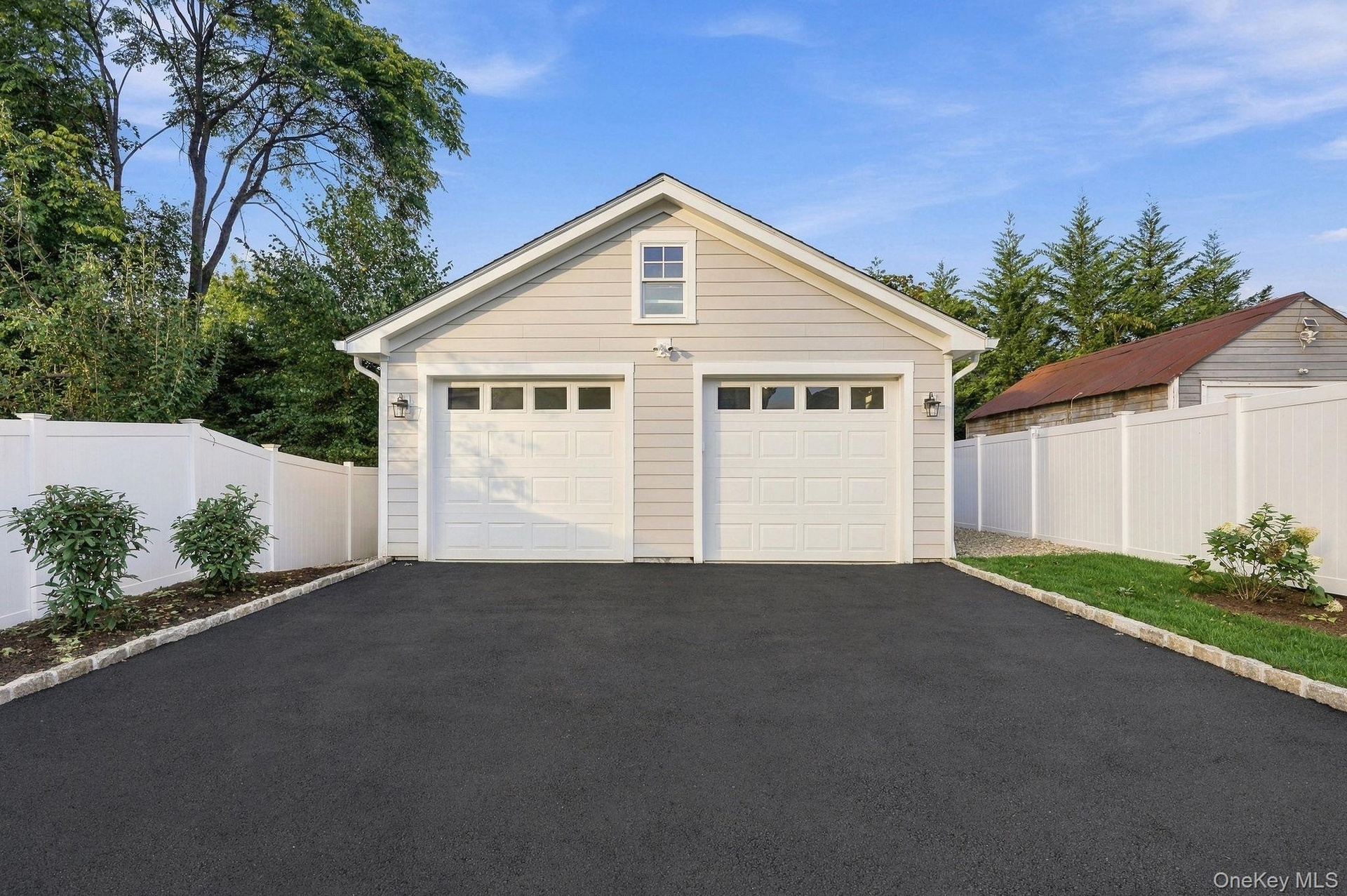 2 car heated garage