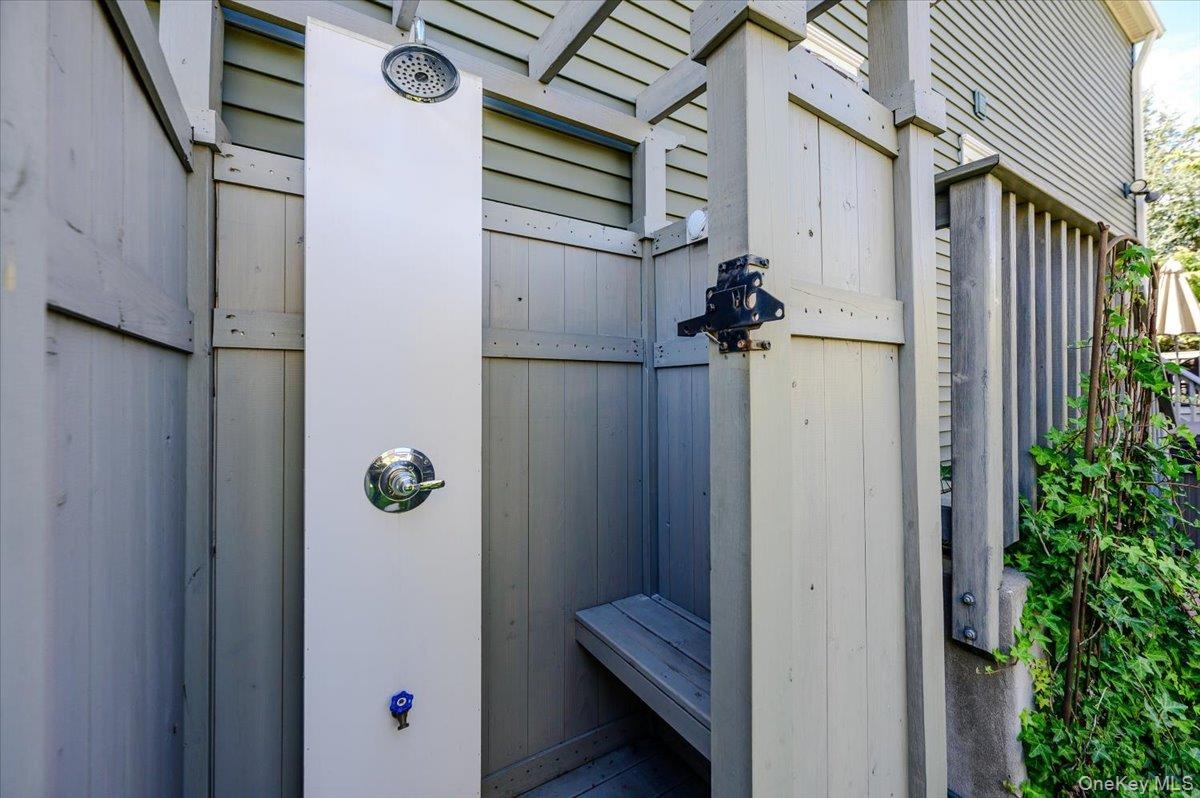 outdoor shower