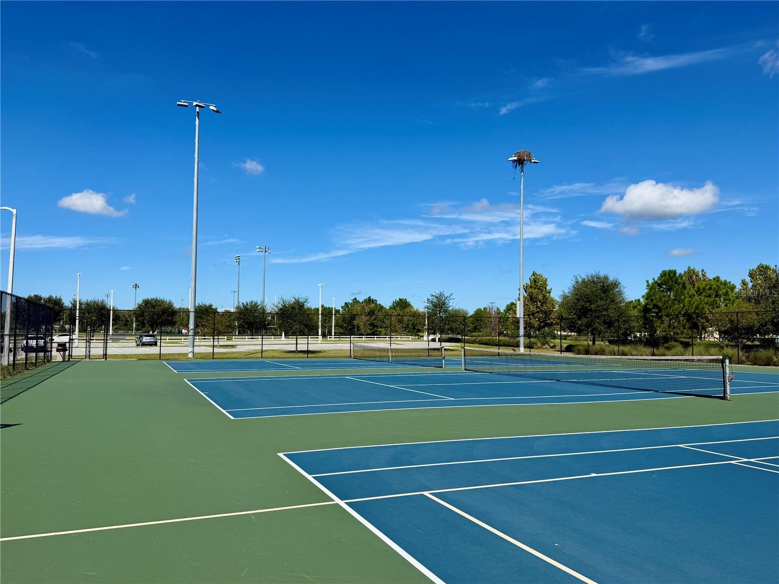 Tennis courts