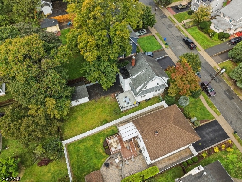 overhead view