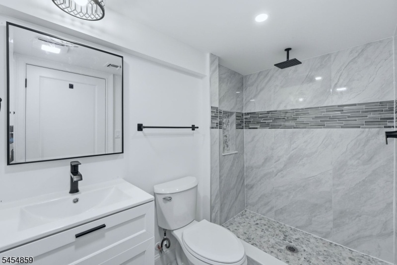 Basement bathroom