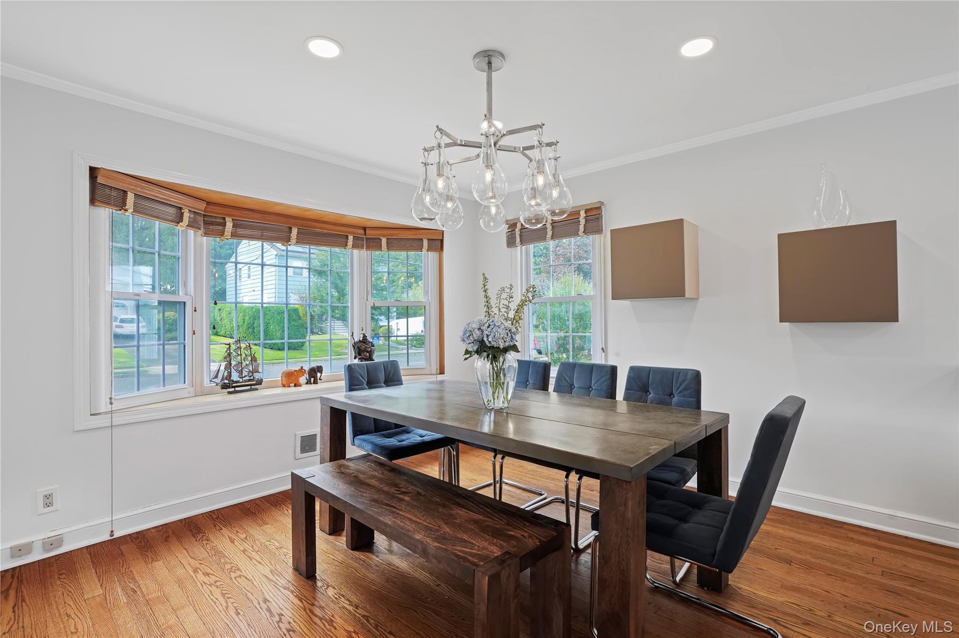 Dining Room With Bay Window