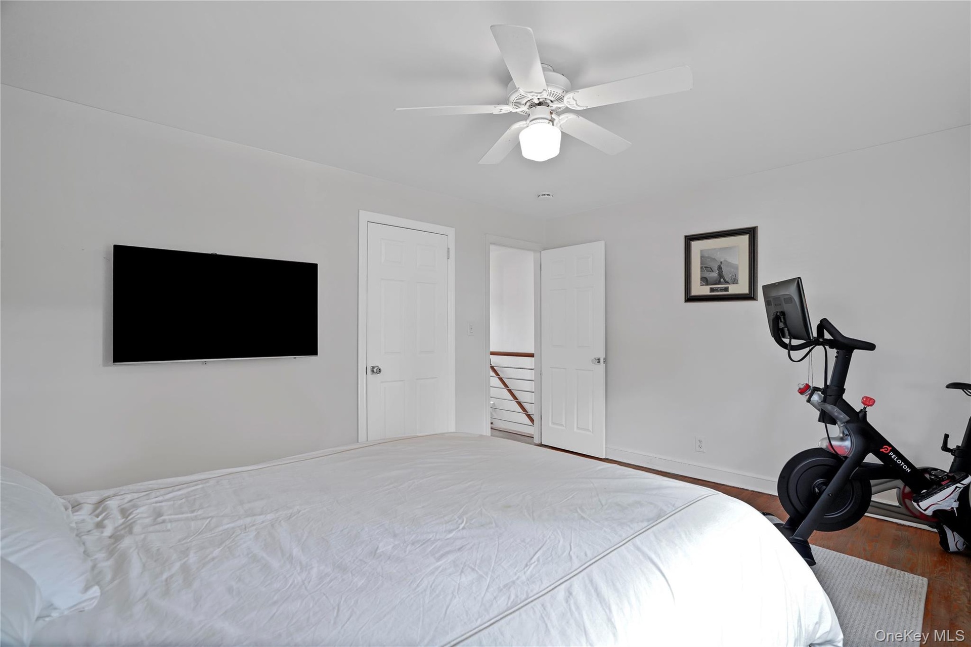 Bedroom II With Ceiling Fan